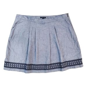 Tommy Hilfiger Denim Pleated Mini Skirt Size 18 XL